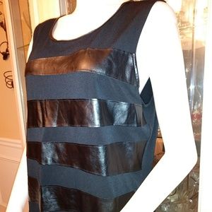 Brand New Alfani Leather top.